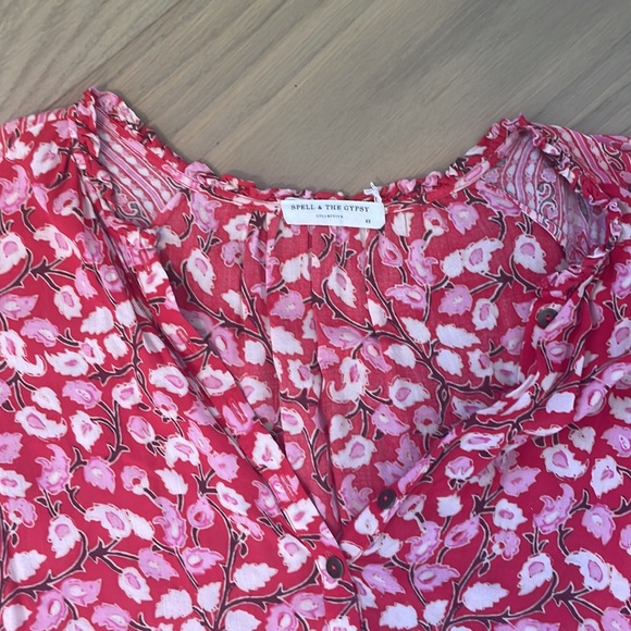 Spell & the gypsy print dress/cover up - Picture 2 of 3